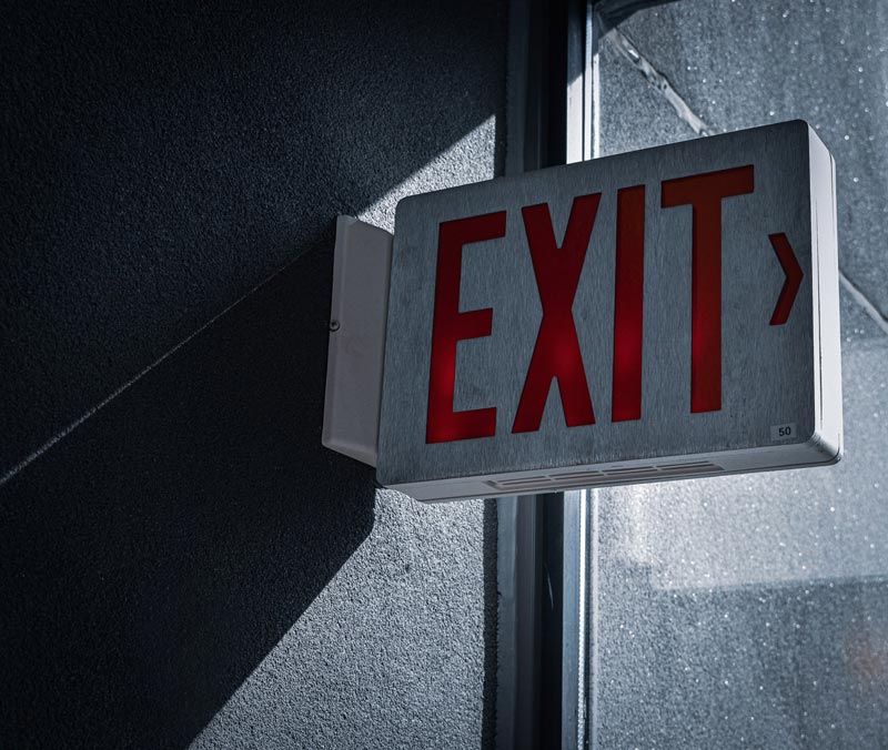 How to Replace an Emergency Exit Lightbulb